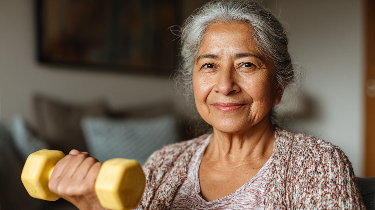 Adultos mayores practicando actividades de bienestar en un entorno natural sereno